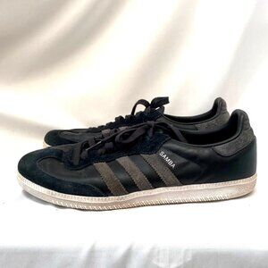 Adidas Mens Samba ADV Sneakers Size 10 Black Carbon IG7572 Soccer Skater Casual
